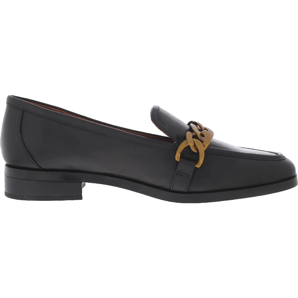 Mizelle Womens Leather Slip On Loafers Hold Path Open Air