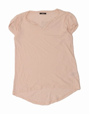 REPLAY Girls Graphic T-Shirt Dress 13-14 Years Pink Cotton Young Edge