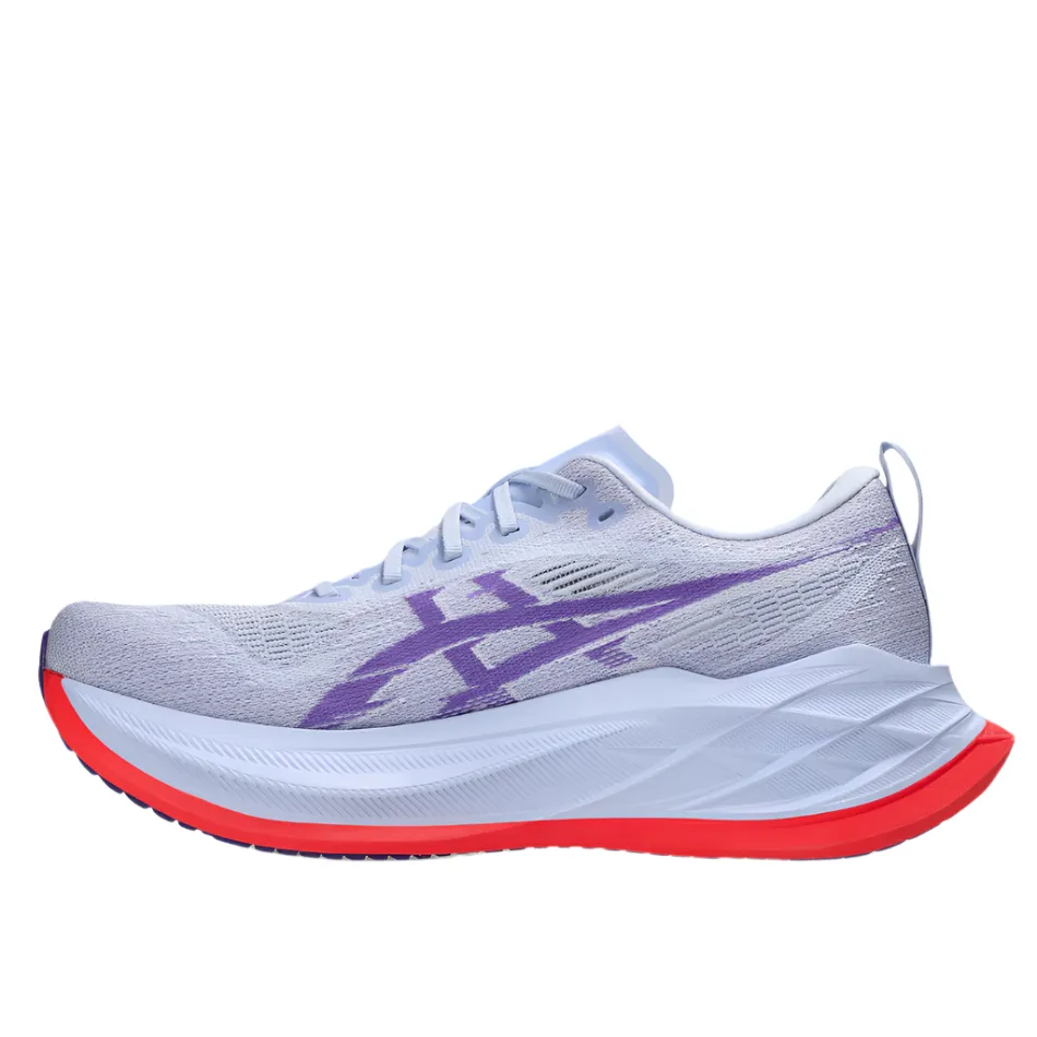 ASICS Unisex Superblast 2 Running Shoes in Blue Fade/Edo Purple AW25 Air Flow Technology