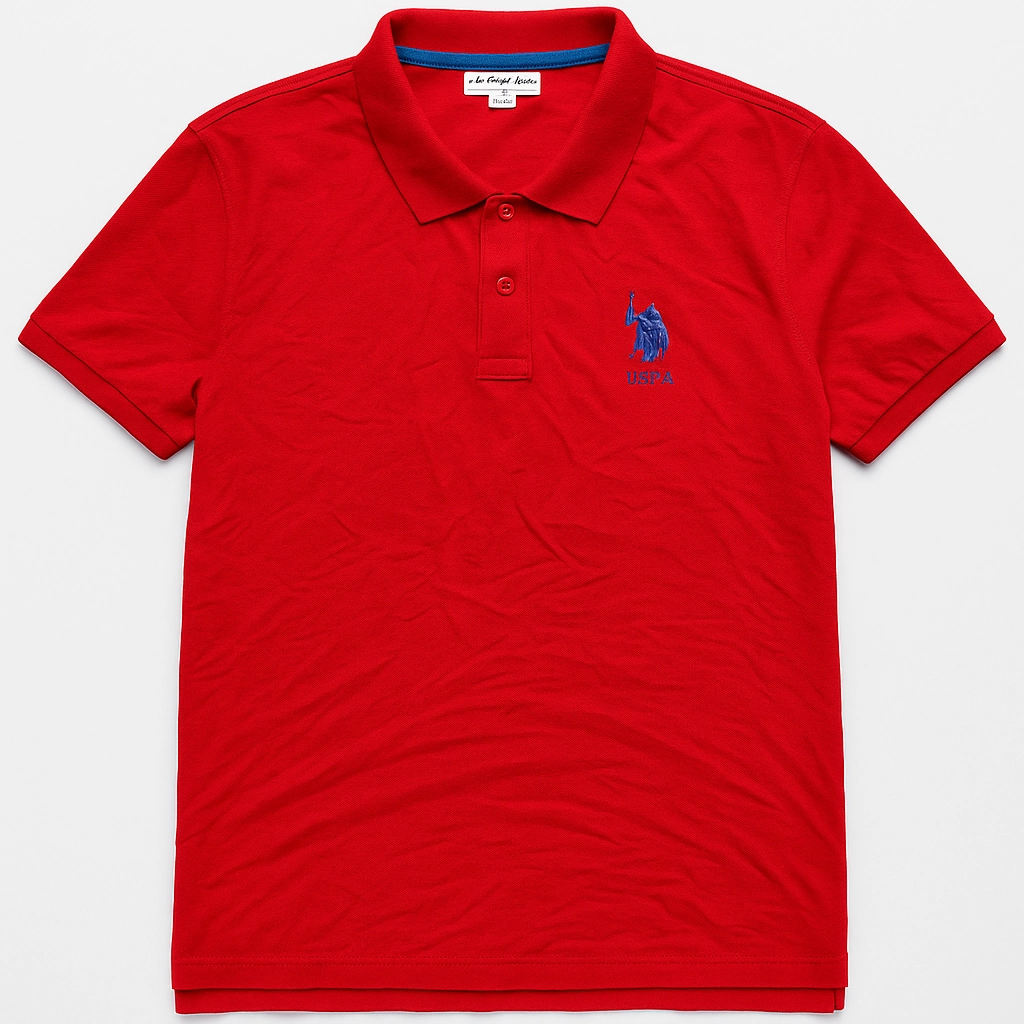 TaglessCollar USPA ASSN MEN POLO