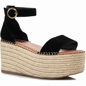 Modern Cool Slim Structure Ria Womens Suede Ankle Espadrilles