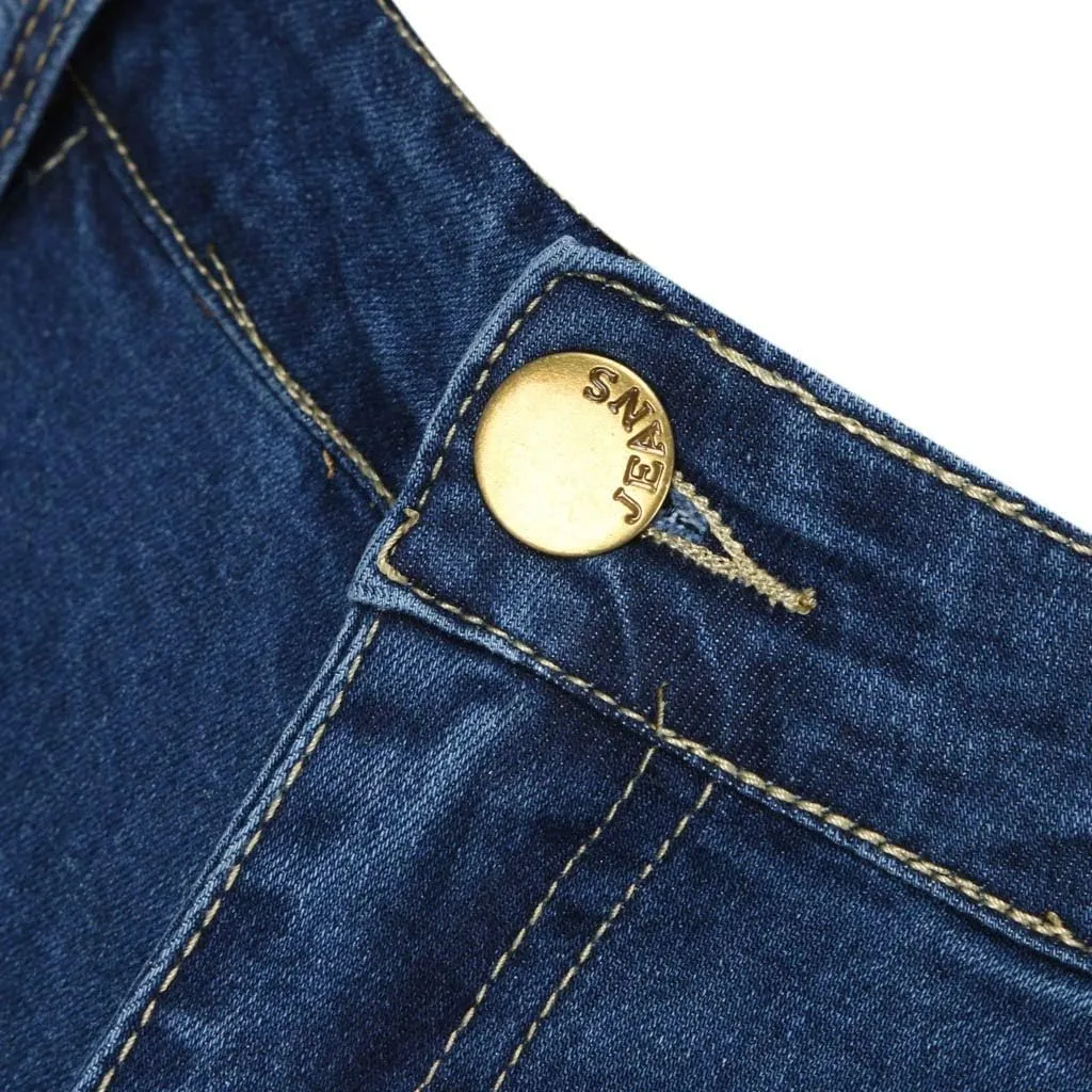 Ripped Jeans for Men Stretch Low Rise Skinny Slim Mens Denim Jeans Vintage Pants for Men Jeans