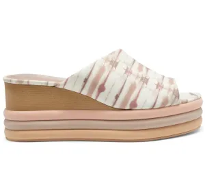 Pendrea Wedge Sandal In Mauve Edgy Feel
