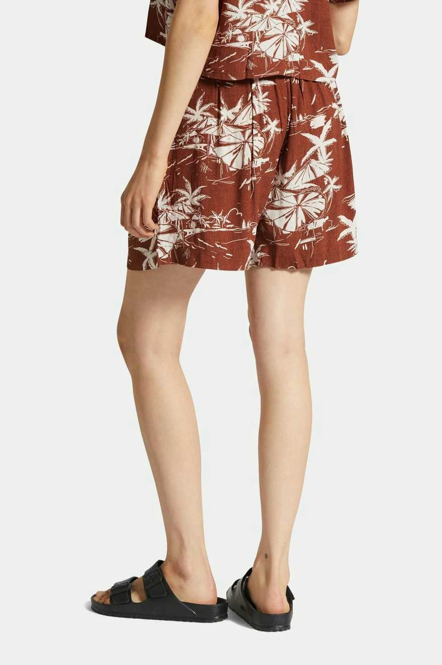 Smart Casual Riviera Short - Sepia