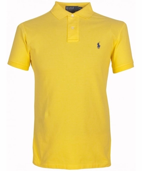 RL Small Pony Yellow Polo Minimalist purity All Season Wear