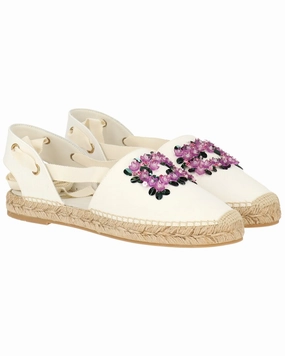 Runway Edge Modern Shift Roger Vivier Canvas Espadrille