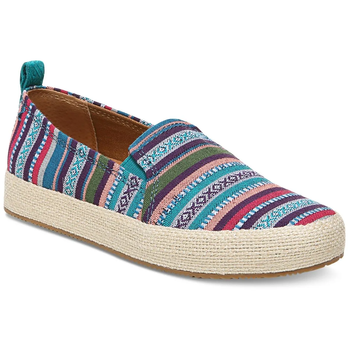 Cool Vibe Roma Womens Canvas Slip On Loafers