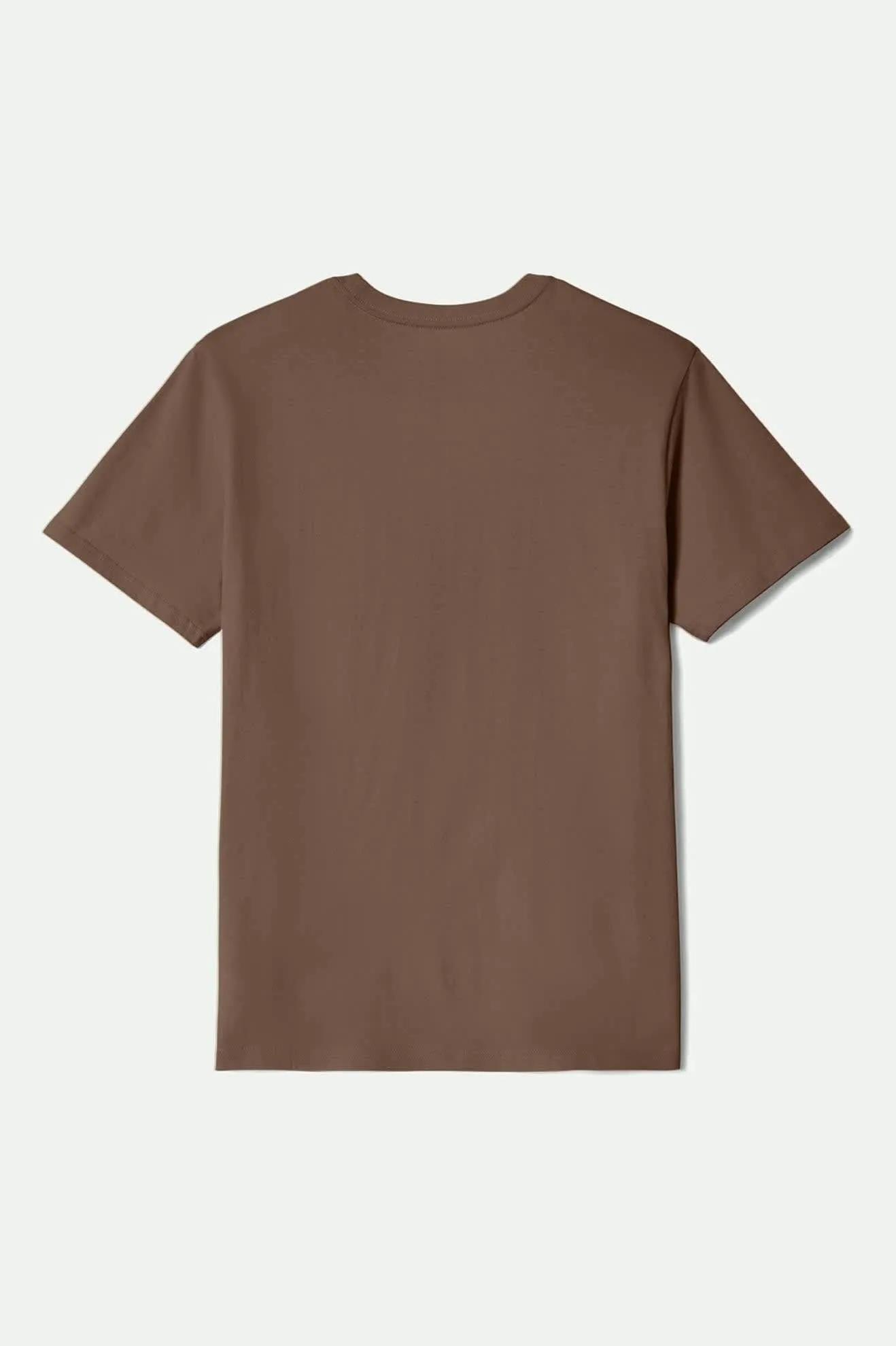 Rowdy S/S Tailored T-Shirt - Pinecone Brown Unisex versatility Regular fit normality