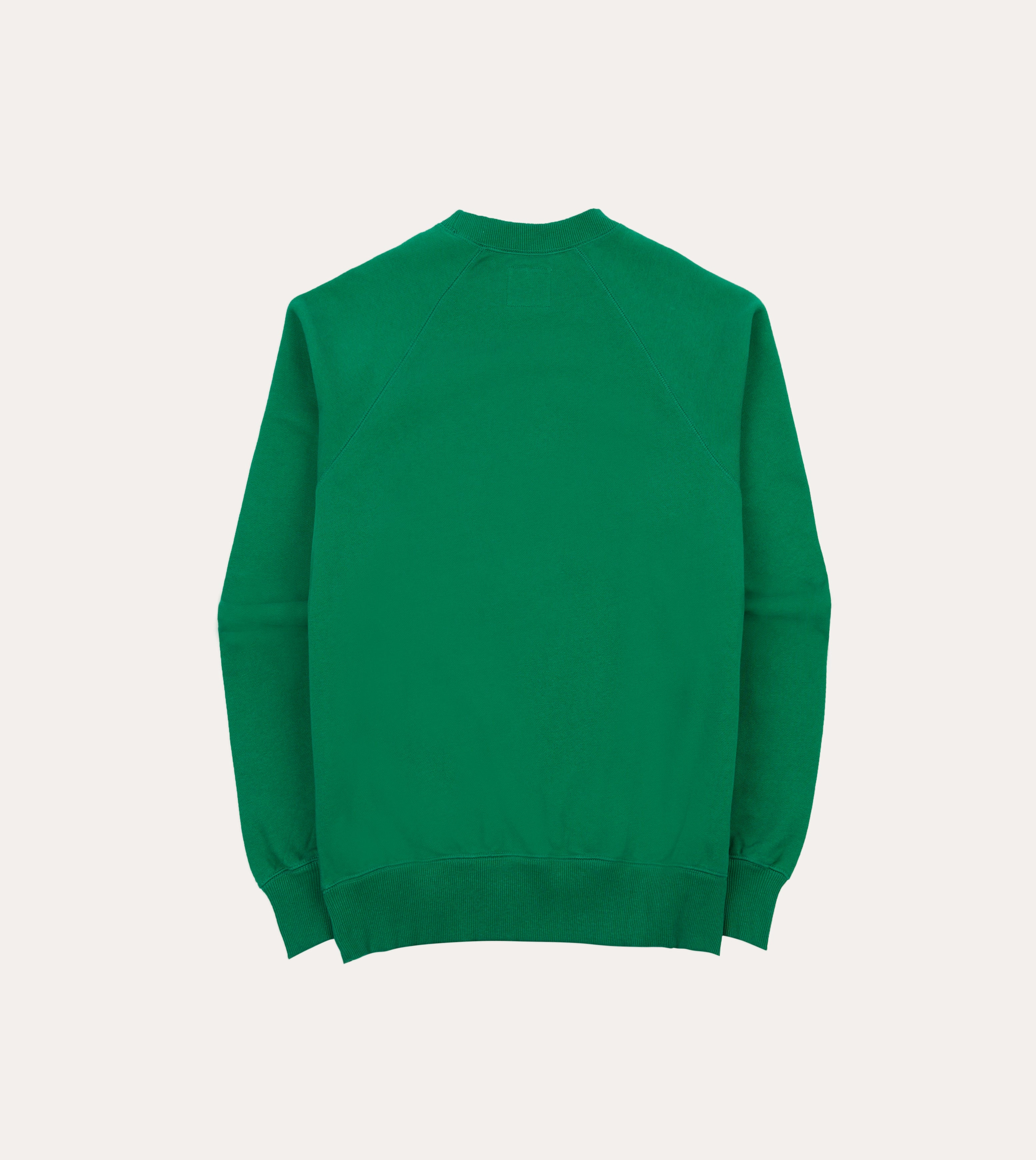 Urban Look Urban Bold Green Cotton Cashmere Sweatshirt