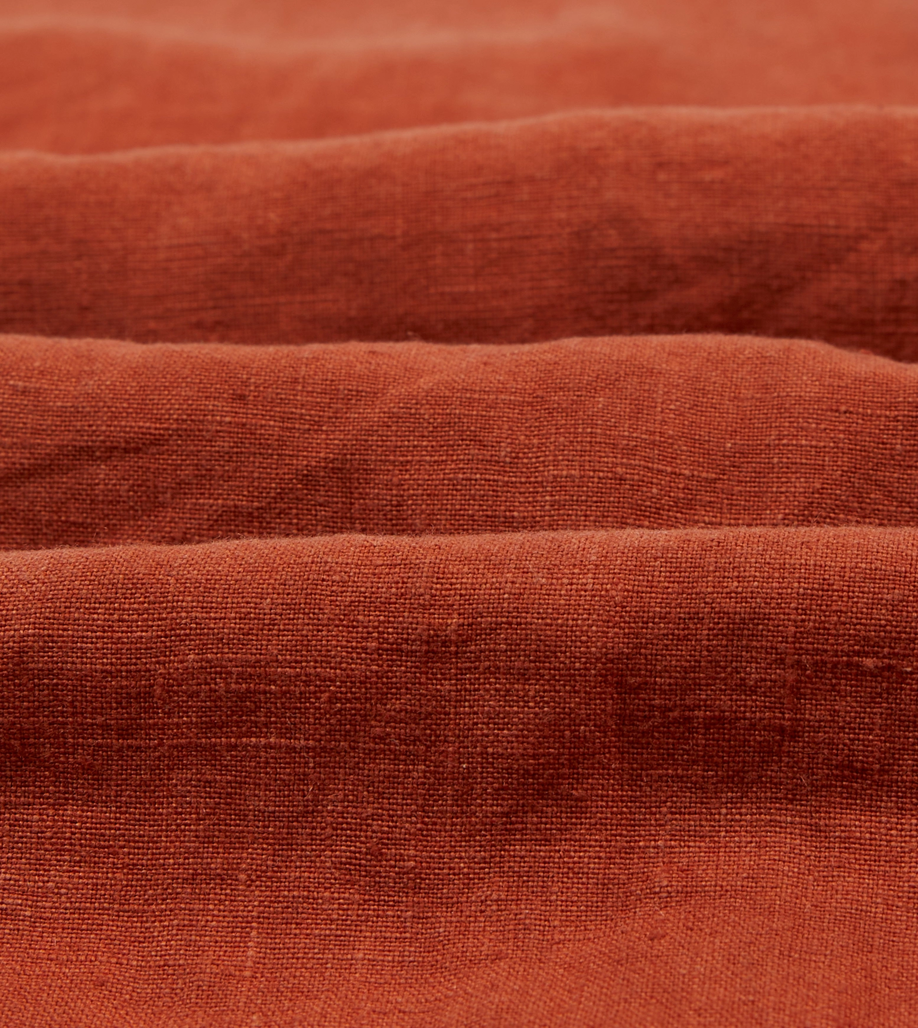 Side Pockets Rust Linen Forestiere Jacket