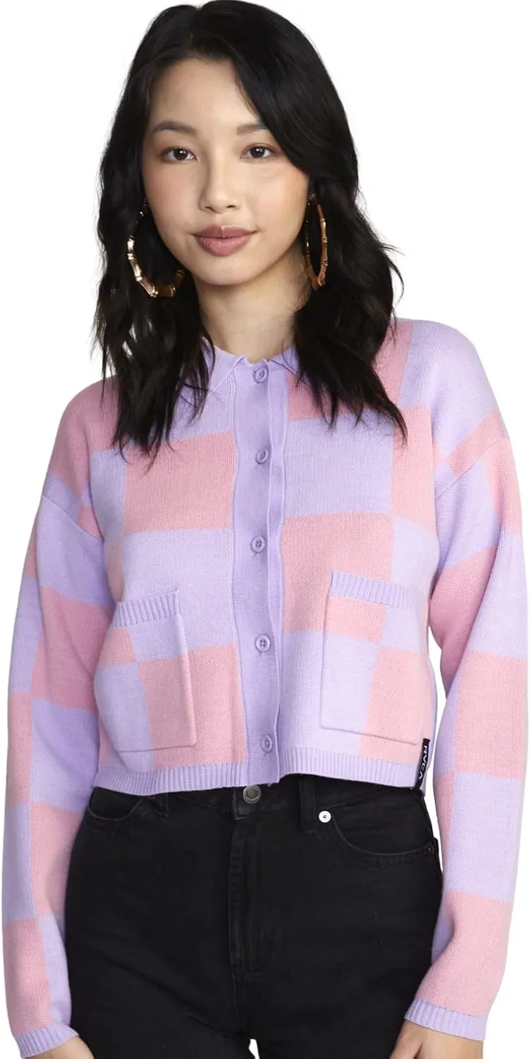 RVCA Women's Cropped Cardigan Sweaters