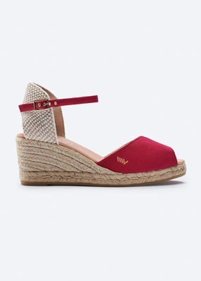 Sacova Limited Edition Canvas Espadrille Sandal Wedges Rain Guard Evening Wear