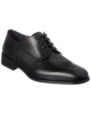 Salvatore Ferragamo Leather Oxford Stretchable