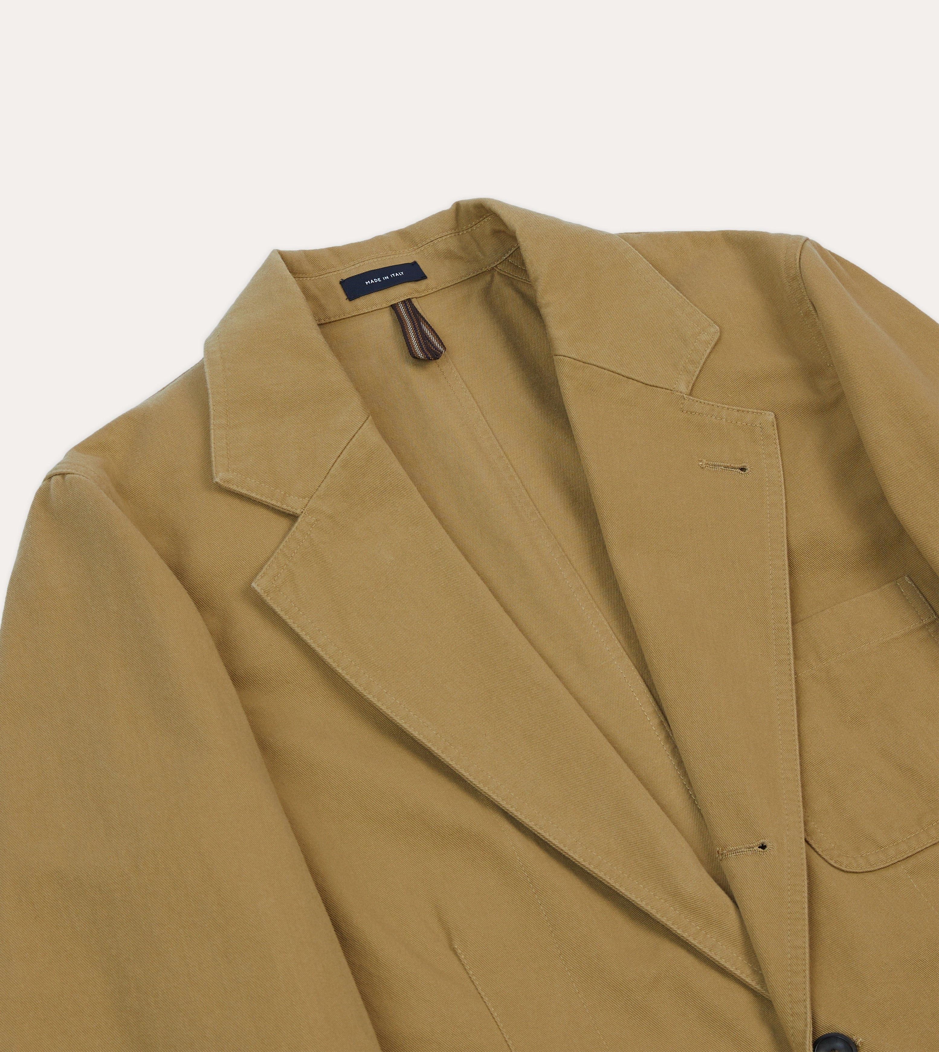 Chic Fit Business casual Sand Vintage Wash Cotton Games Blazer Mk. I