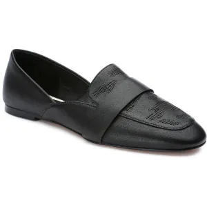 Versatile Leather Shoes Subtle Look Sass Womens Faux S Flat Smoking Loafers