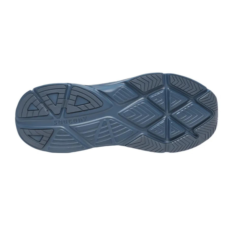 ToeProtection Hyper Elastic Frame Saucony Men's Guide 18 Running Shoes in Fossil/Dusk AW25