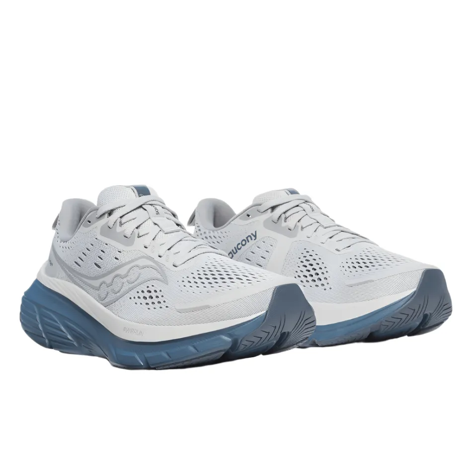 Breathable TPU Frame rainy days Saucony Men's Guide 18 Running Shoes in Fossil/Dusk AW25
