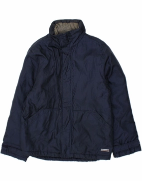 Modern Design suitable for rainy days INVICTA Boys Windbreaker Jacket 11-12 Years Navy Blue Polyamide