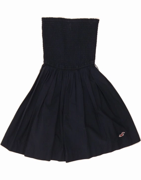 Office Fit HOLLISTER Girls Strapless Dress 7-8 Years Small  Black