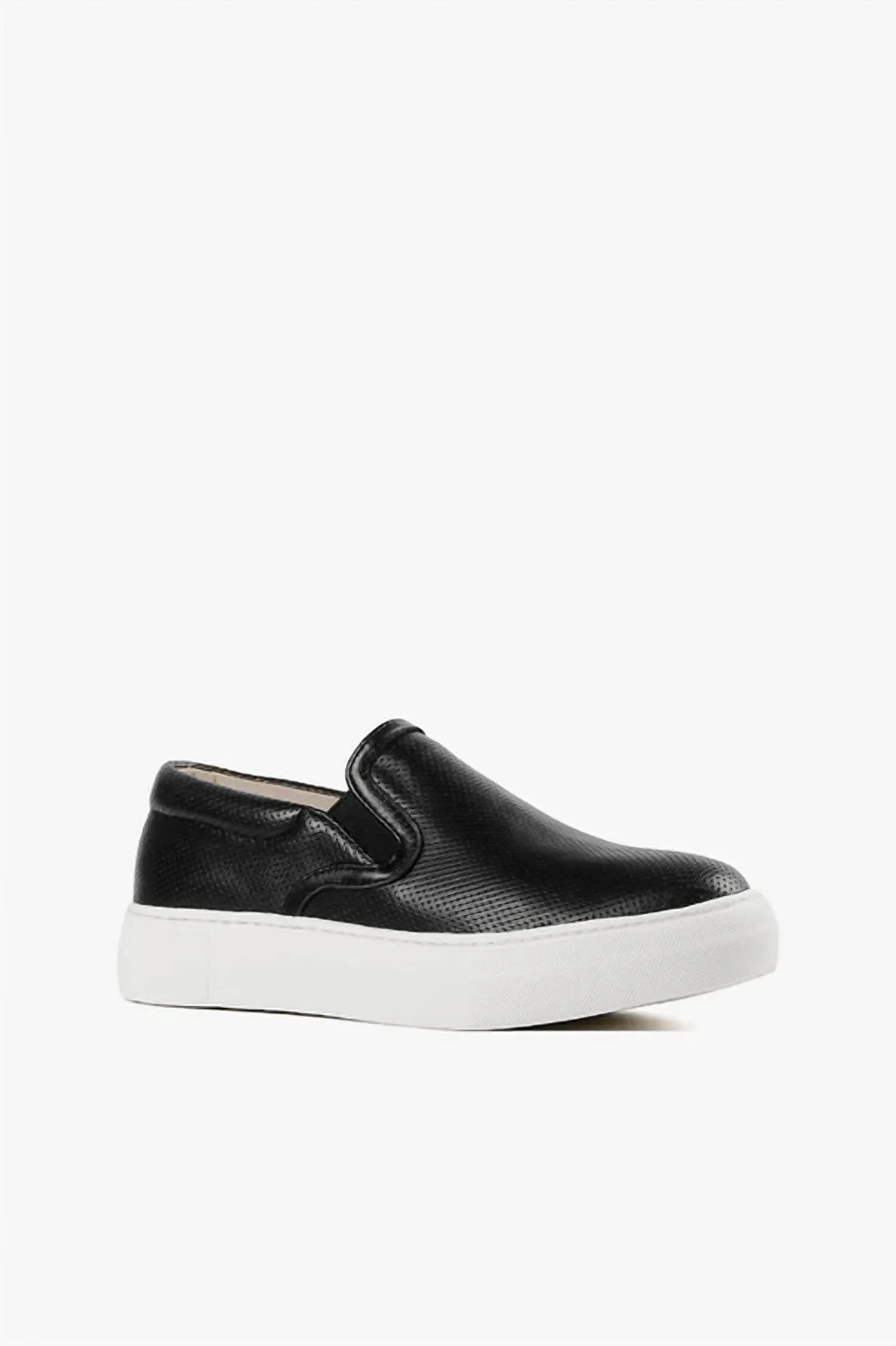 Beach Lane Grip Lane Unisex Pindot Sneak Loafer In Black