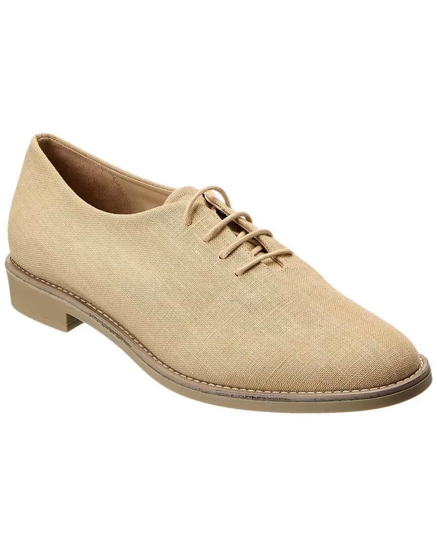 Theory Lace-Up Canvas Loafer Daily Wear