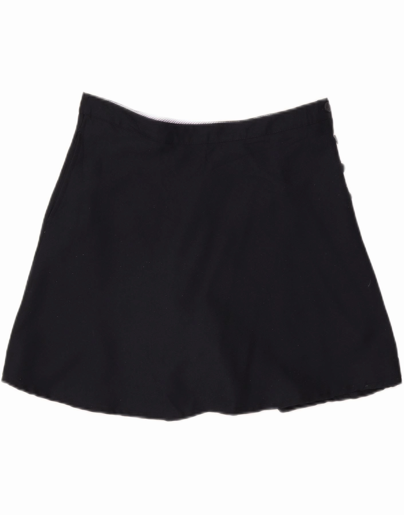 Sporty Look TOMMY HILFIGER Girls A-Line Skirt 15-16 Years W32  Navy Blue Polyester