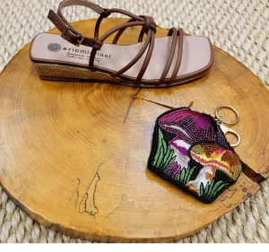 Energy Boost Elizabeth Sandals In Tan Leather