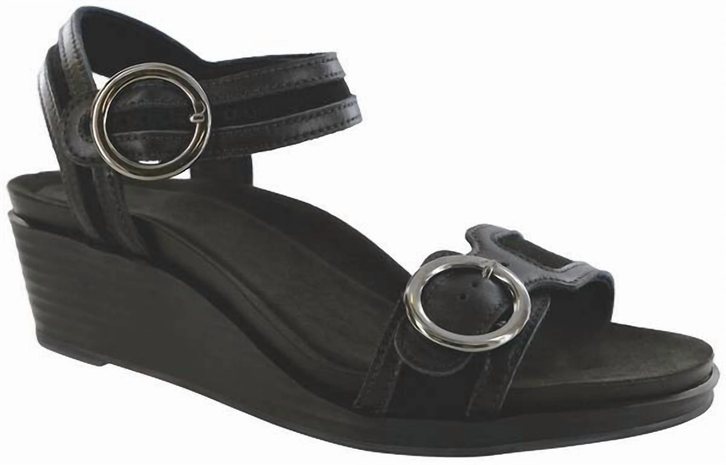 Women's Seight Wedge Sandal - Wide In Night Sky city night