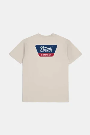 Sporty Chic Chilly Day Wear Linwood S/S Standard T-Shirt - Cream