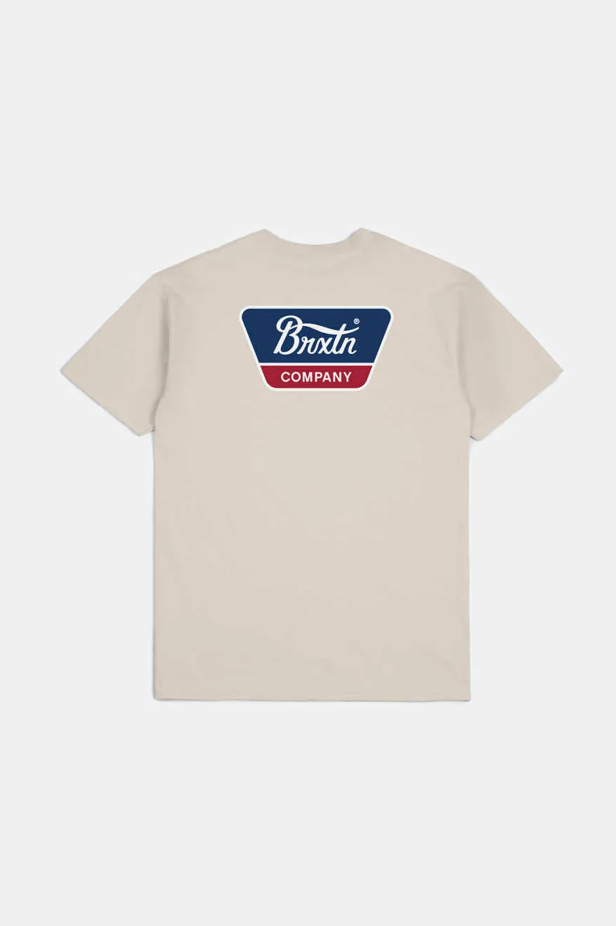 Linwood S/S Standard T-Shirt - Cream AntiStaticLining Running Gear