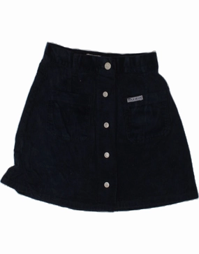 Timeless Shape REPLAY AND SONS Girls Corduroy Skirt 6-7 Years W22 Navy Blue