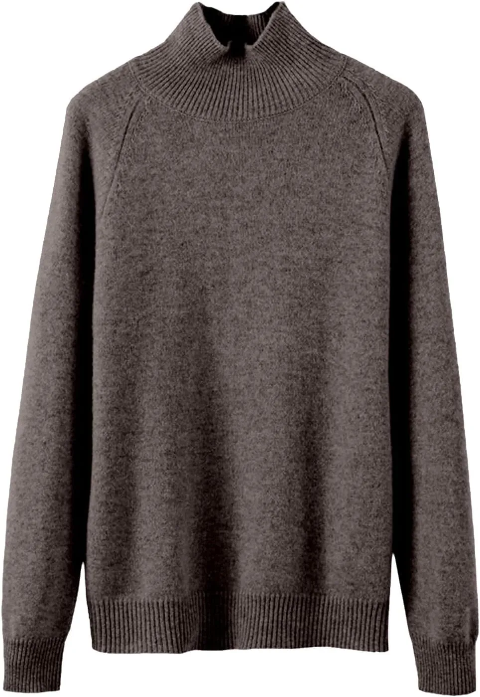 SERYU Cashmere Turtleneck Sweater for Women Trendy Comfort Pullover Tops Casual Turtleneck Long Sleeve Wool Sweater