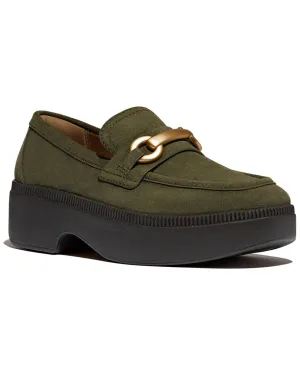Classic Casual Shoes Urban Sprint Fitflop F-Luma Suede Loafer