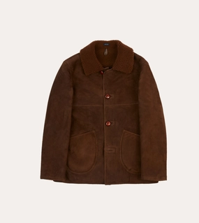 Convertible Sleeve Options Shearling Jacket