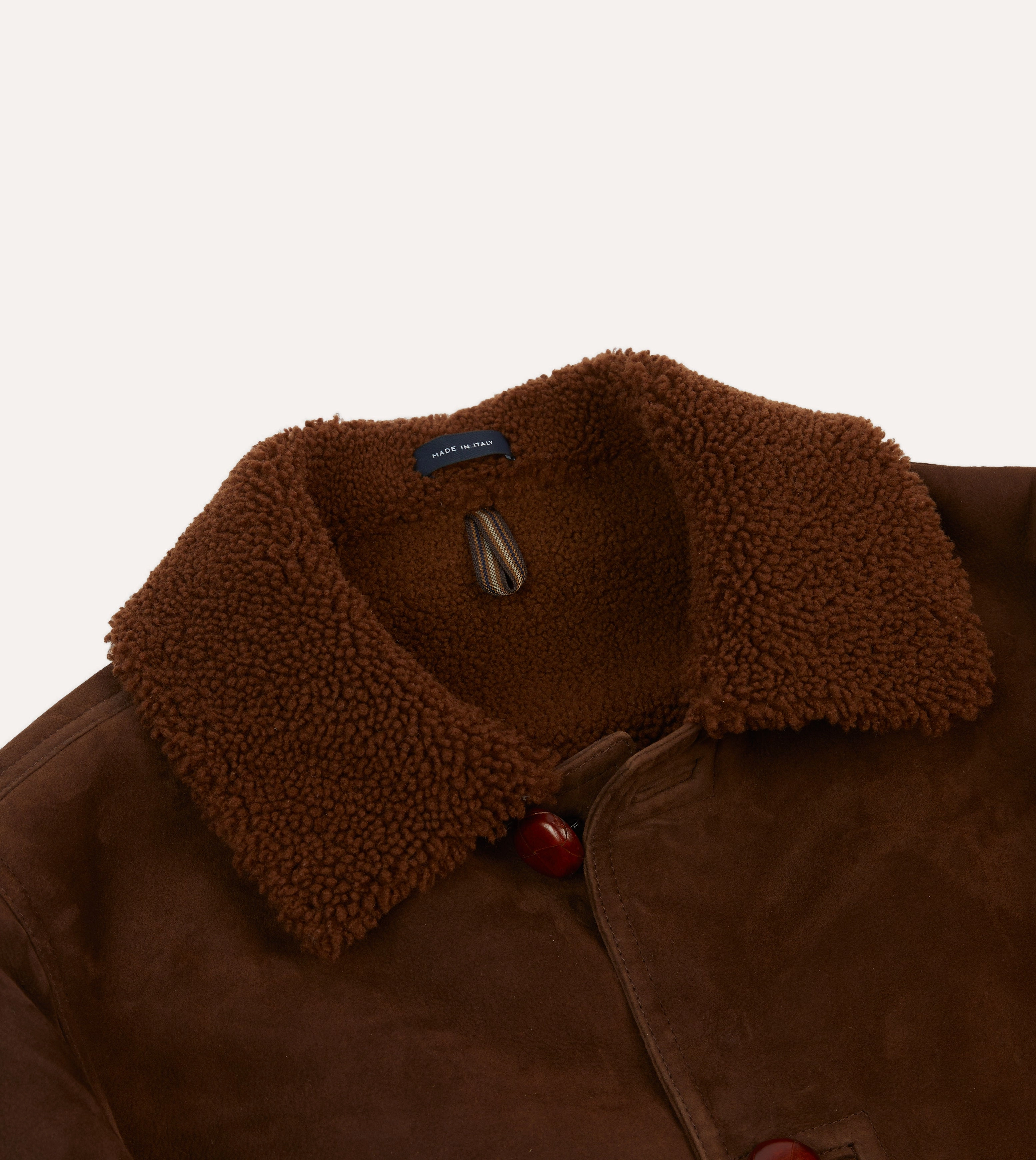 Shearling Jacket NonRestrictive Armholes
