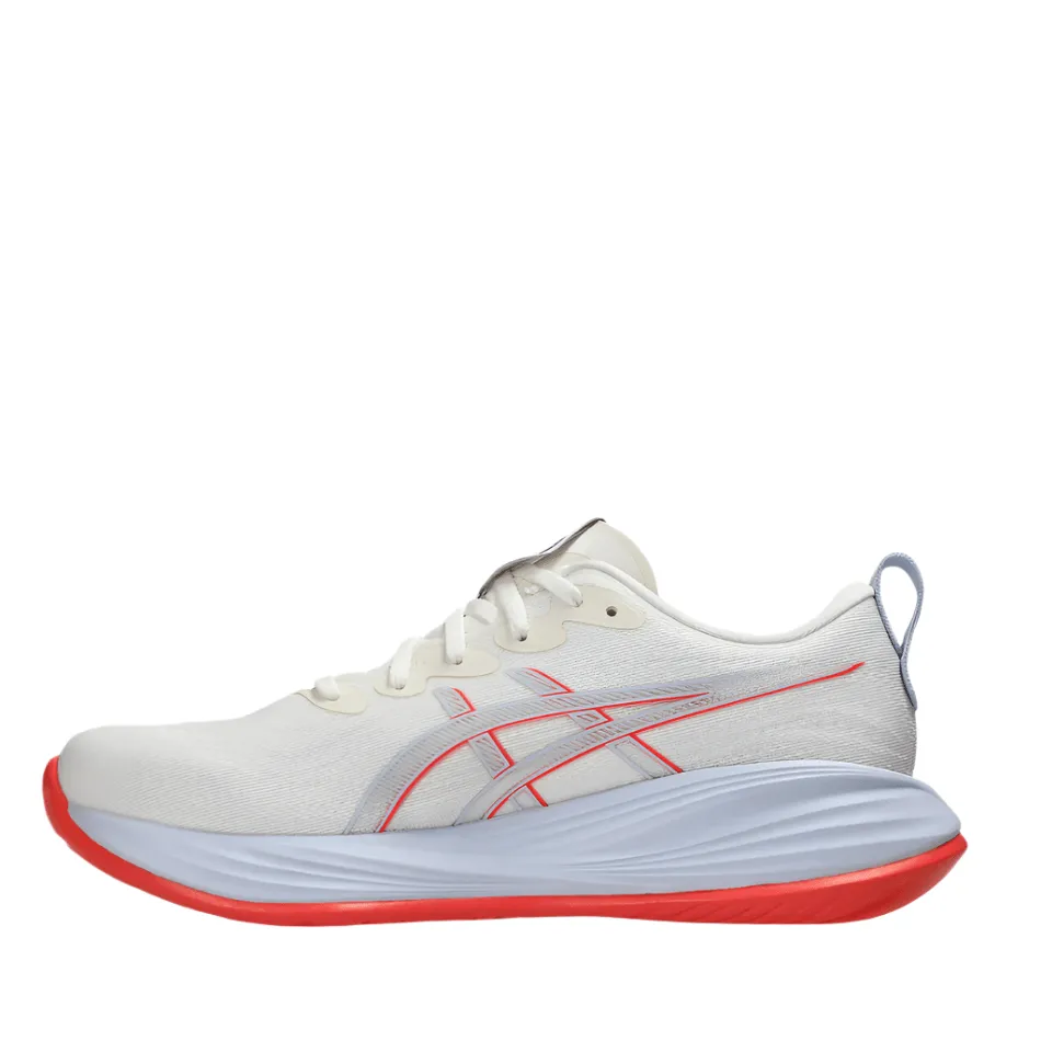 ASICS Men's GEL-CUMULUS 27 TOKYO Collection Running Shoes in Cream/Edo Purple AW25 active - lifestyle running shoes with padded tongues