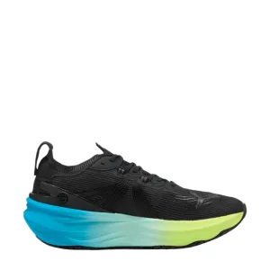 Comfortable Foot Support PUMA Men's Foreverrun NITRO 2 Running Shoes in PUMA Black/Fizzy Light/Speed Blue AW25