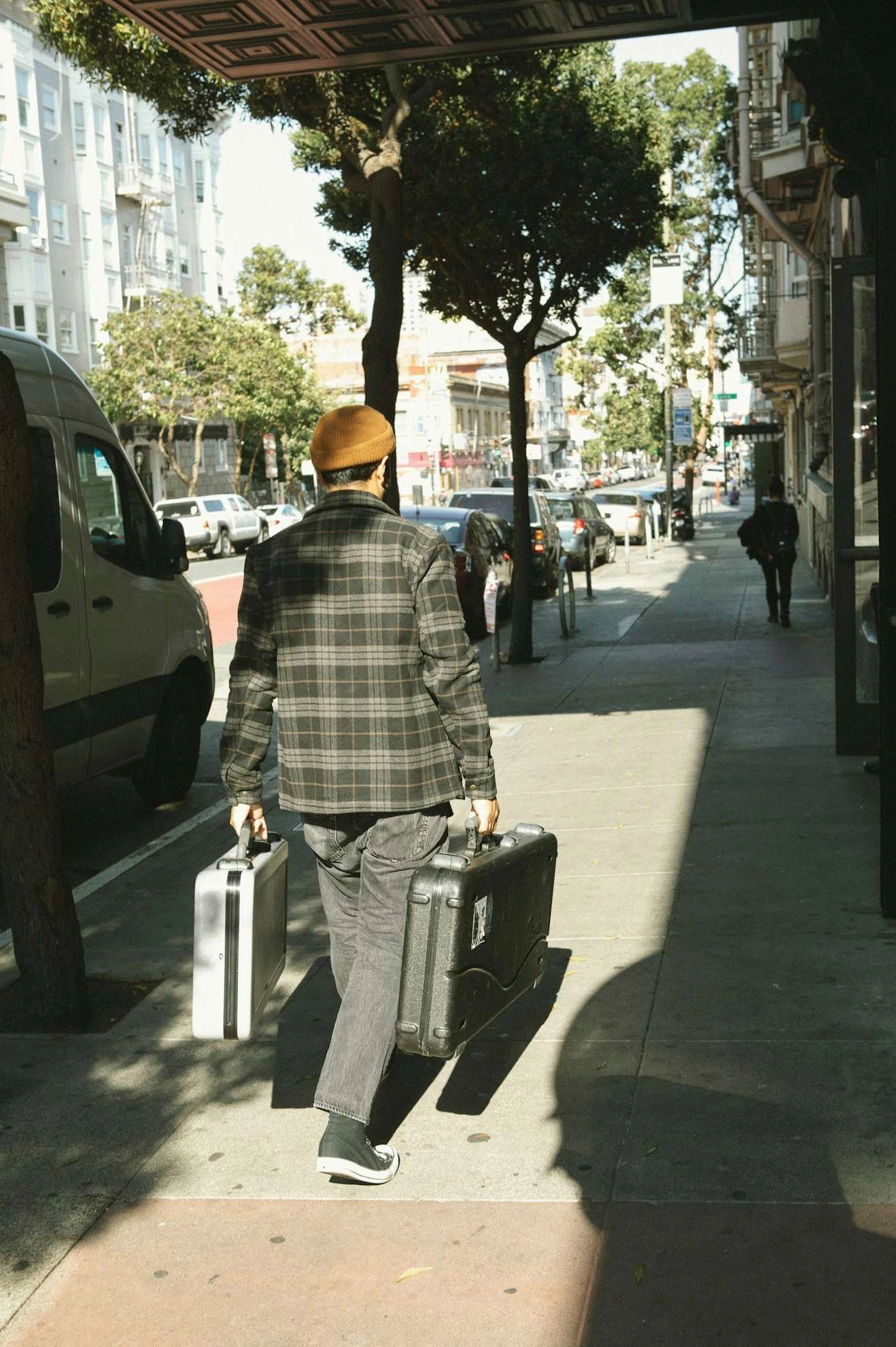 Shop Menswear Chore Coat - Black/Charcoal Plaid Unwind Timeless Form