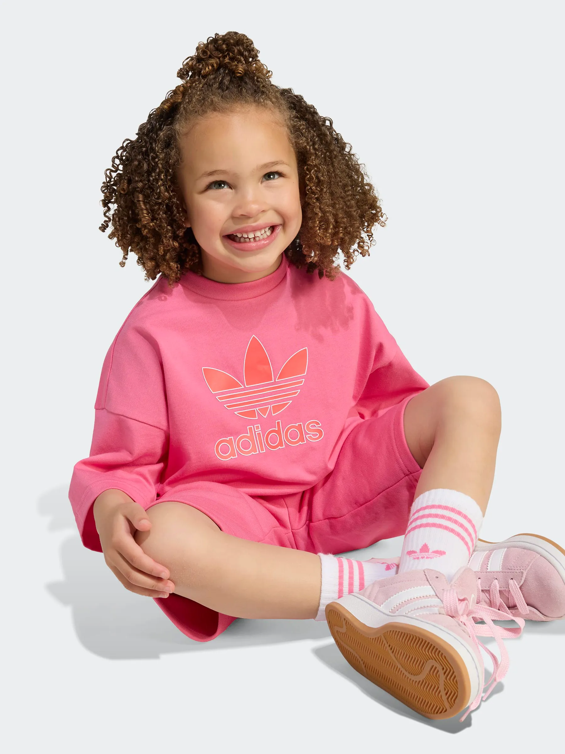 Collared formality Short Tee Set Kids
