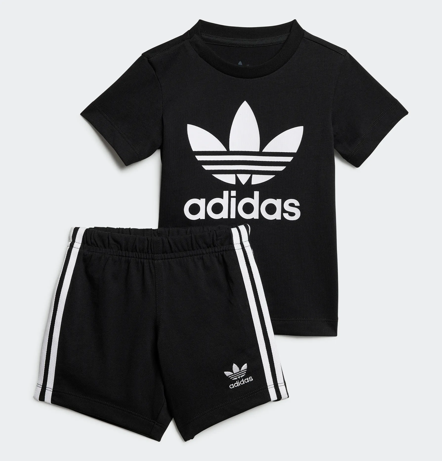 Sporty chic hoodie Weekend hoodie for comfort Shorts Tee Set Infants