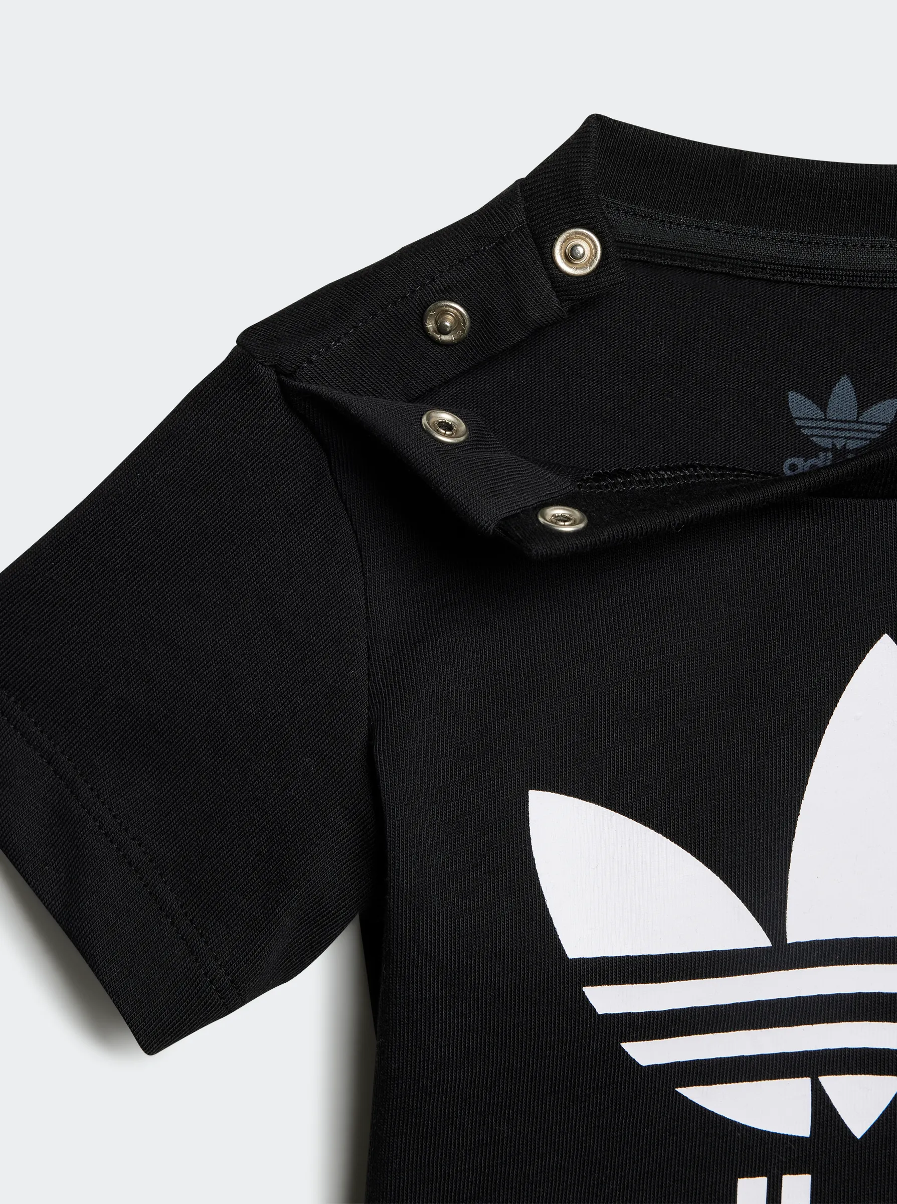 Shorts Tee Set Infants Fashionable zip-up sweatshirt