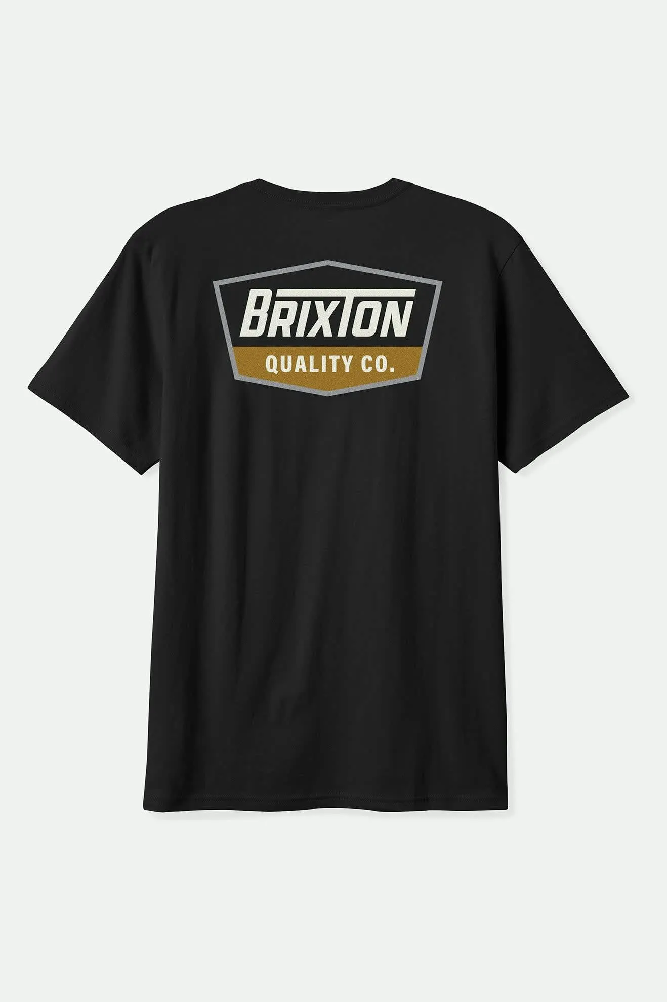 Regal S/S Standard T-Shirt - Black/Off White/Metal Bronze Chilly Weather Style