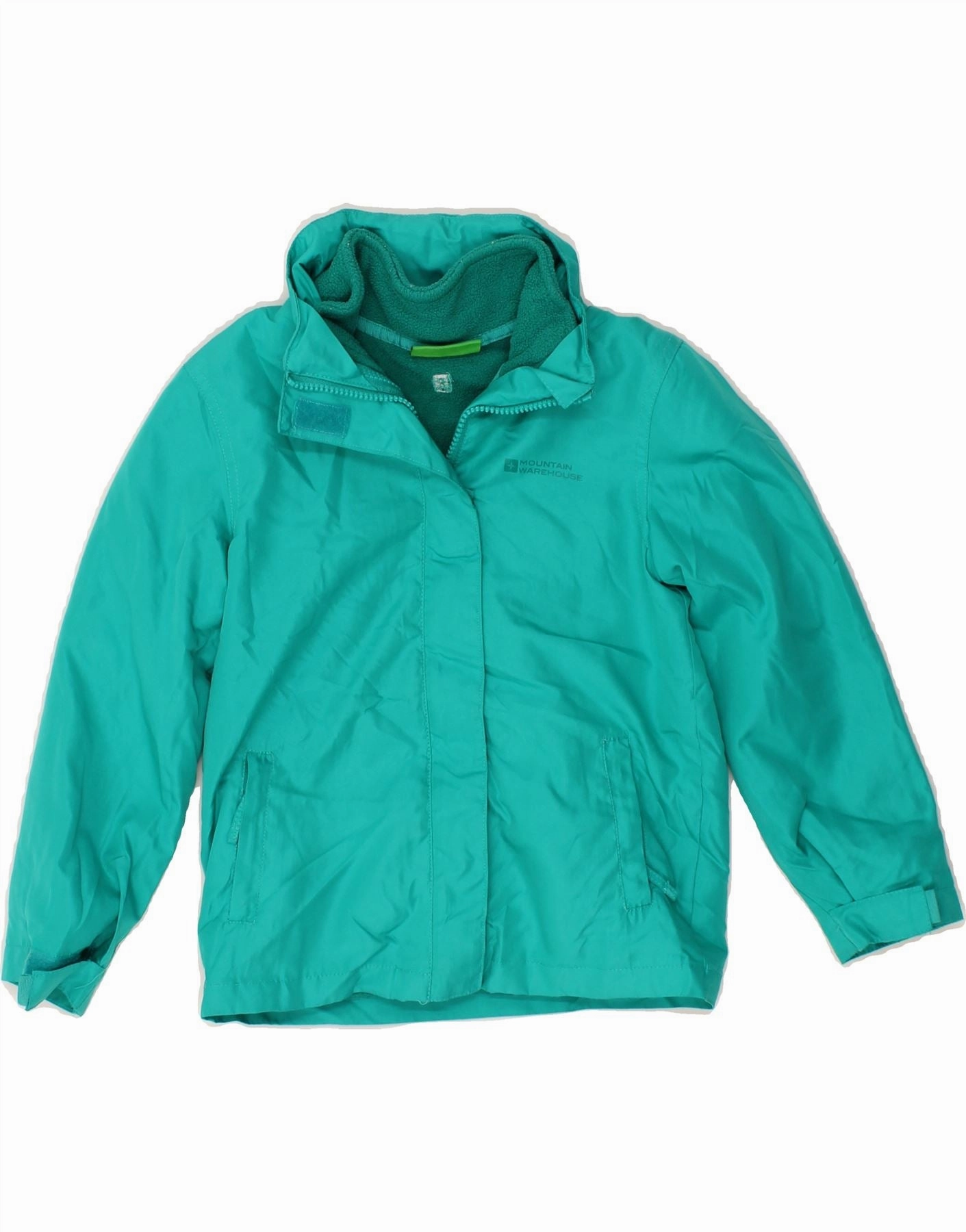 Cool Day MOUNTAIN WAREHOUSE Boys Windbreaker Jacket 5-6 Years Turquoise