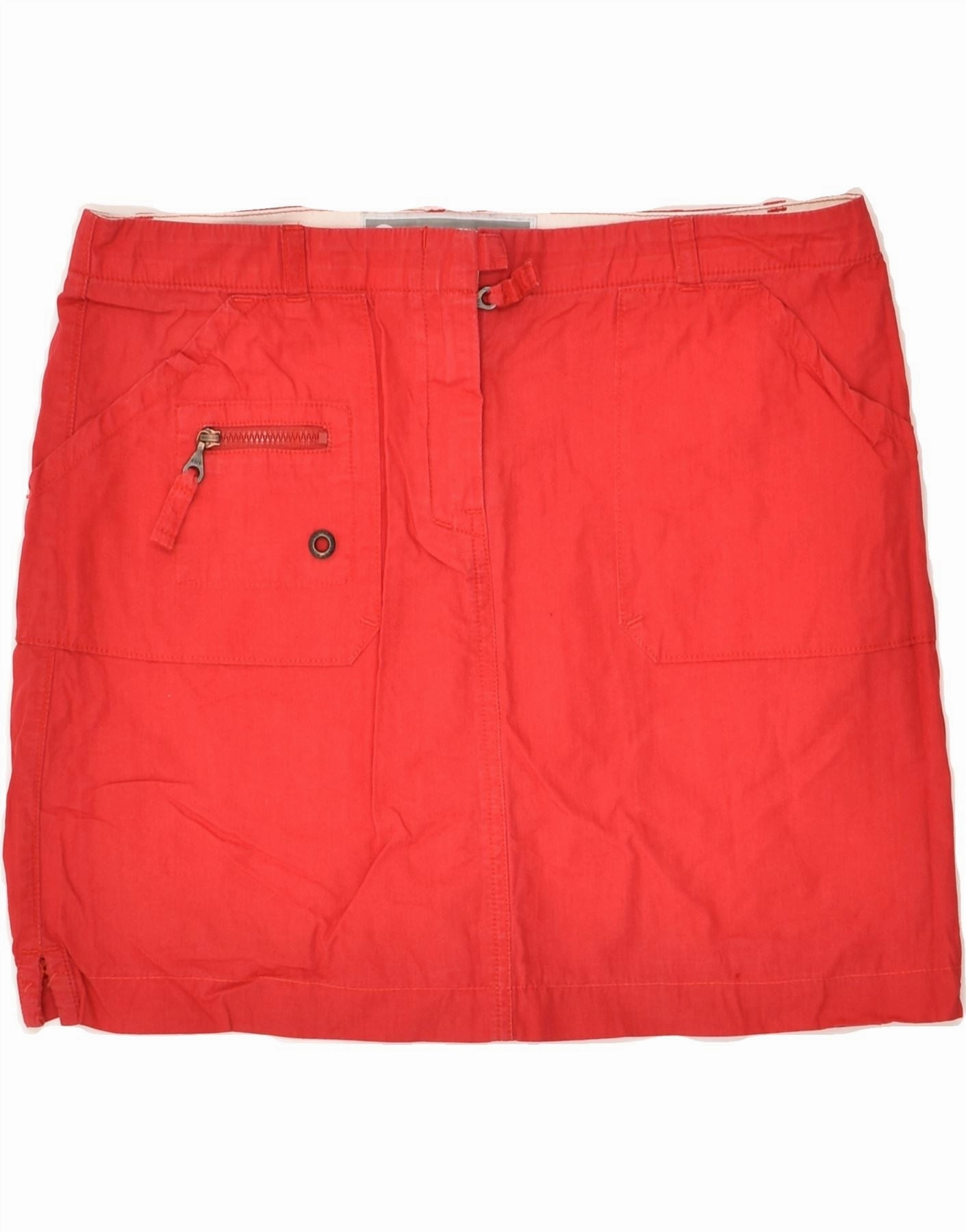 Night Ready MURPHY & NYE Girls Straight Skirt 13-14 Years W30 2XL Red Cotton
