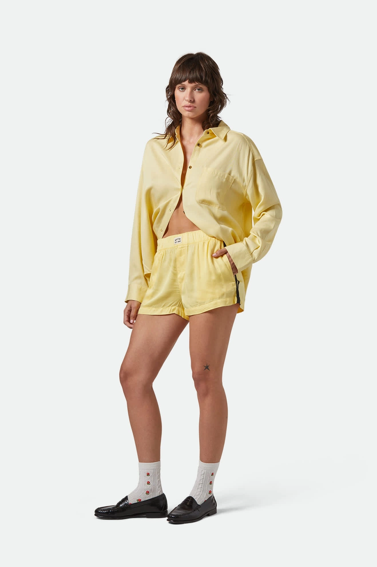Quick Fit Silky Boxer Short - Panna Cotta