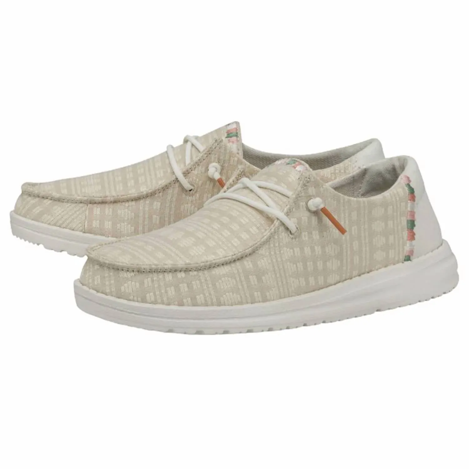Women's Wendy Boho Loafers In Embroidery Dust Rose Autumn Fashion Comfortable Footwear