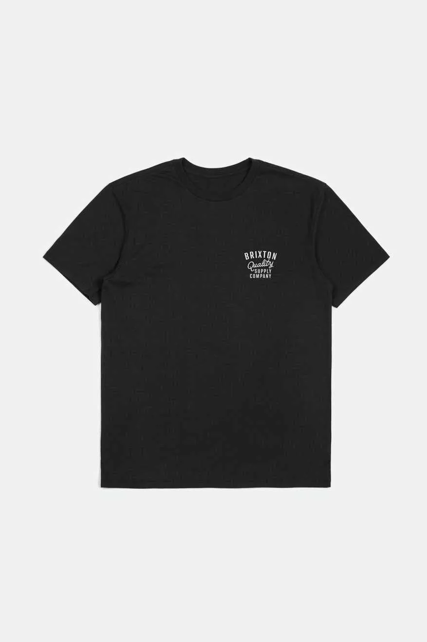 Hubal S/S Tailored T-Shirt - Black Relax Trend Oversized Silhouette
