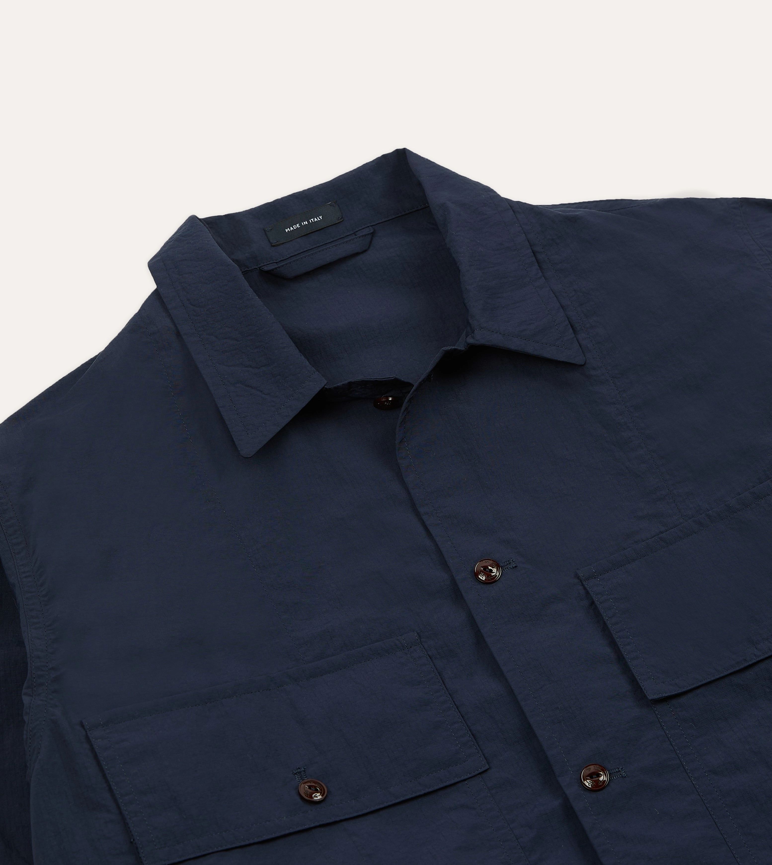 Drake??s and New Balance Nylon Packable Shirt Lightweight Material