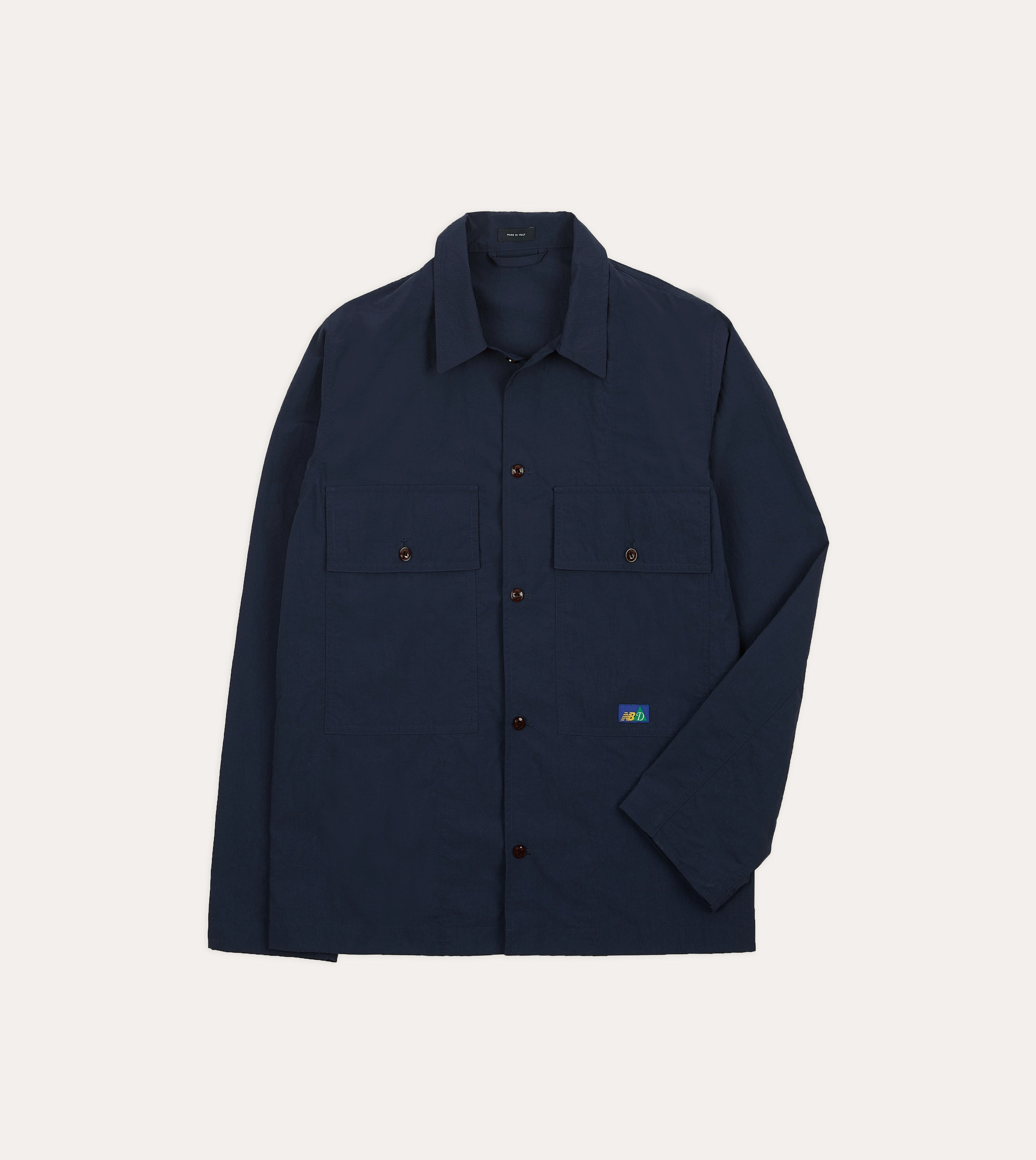 Mix-And-Match Subtle pattern Drake??s and New Balance Nylon Packable Shirt