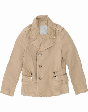 Taped Seams SIVIGLIA Boys Overcoat 5-6 Years Beige